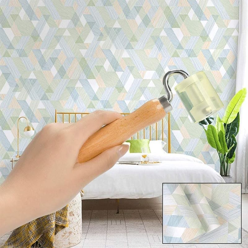 Professional Seam Solid Roller PU Flat Press Wheel Wallpaper Bearing