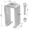 Strut Channel Trolley Track Hanger Bracket ,1200 LB Load Rated