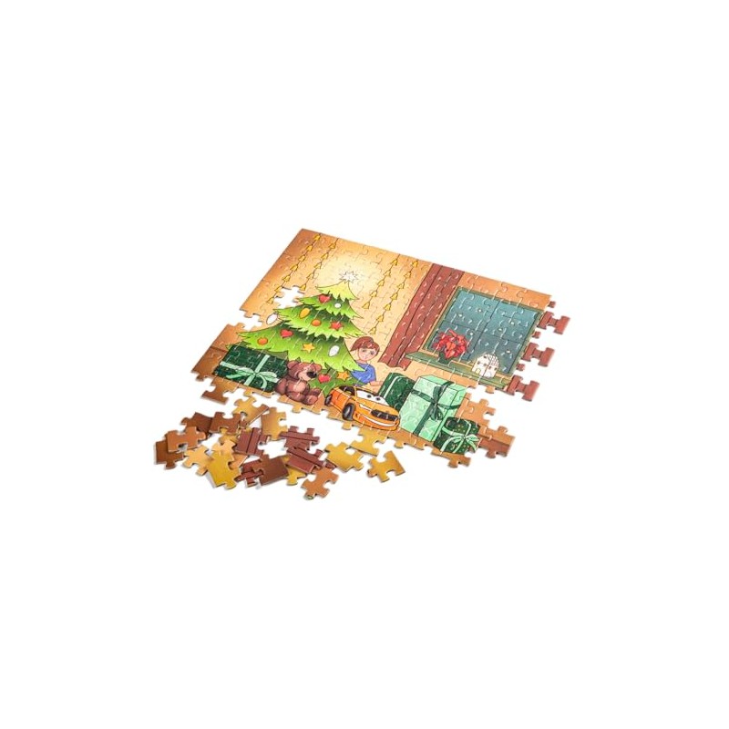 Skoda 6U0087525B Christmas Puzzle Money Box 132 Pieces