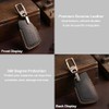 Genuine Leather Key Fob Cover for Chevy and GMC Vehicles