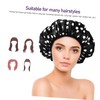 Outanaya 2Piezas Gorros de Ducha Reutilizables Mujeres Microfibra con Forro