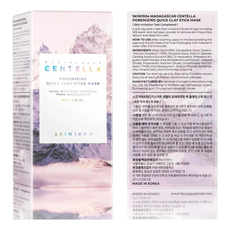 Mascarilla En Barra Poremizing Centella 27g