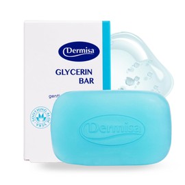 DERMISA BARRA DE JABON DE GLICERINA PARA PIEL NORMAL 85GR 1 PIEZA