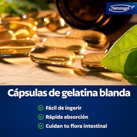 Omega 3 6 9 | Aceites Omega 369 - Pescado, Linaza y Oliva | 60 Capsulas SoftGels | Omega 3, 6 y 9 de Aceites Saludables | Naturagel