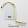 RANDOM S Shaped Shower Head Riser Pipe,Goose Neck Shower Arm