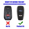8T69T for Subaru Key Fob Cover with Keychain Accessories