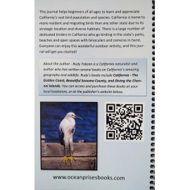The California Birding Journal & Personal Logbook With Notes & Life List Pics!