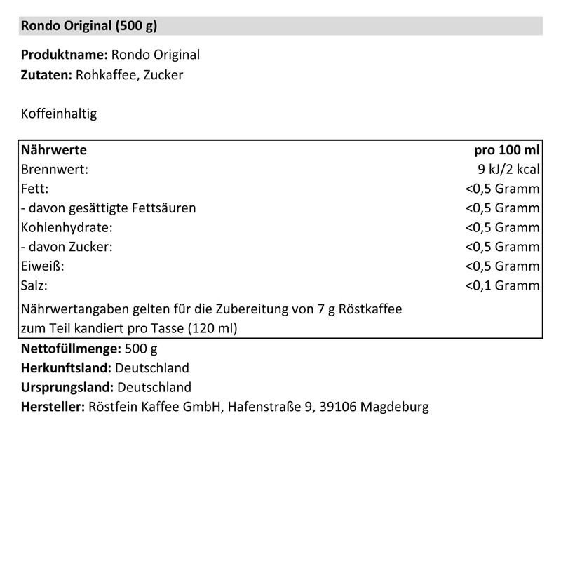 Rondo Original 500 g