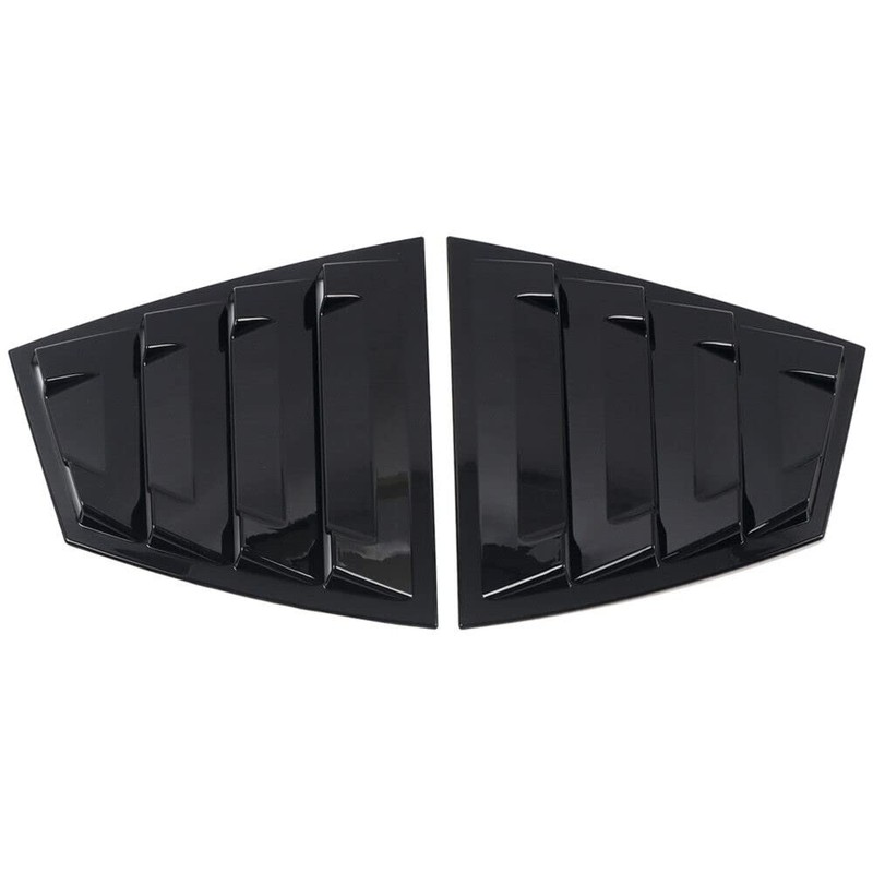Acdeyaca Rear Side Window Louvers Compatible with Subaru WRX STi
