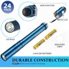 Rossesay 24 Pack Mini Pen Flashlights Bulk LED Pen Lights