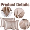 Satin Cushion Cover, Set of 2, Satin Pillowcase Cushion Cover,