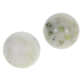 Healeved 2pcs Jade Massage for Hand Therapy for Deep Tissue Massage and Meditation Ergonomic Design Storage Box