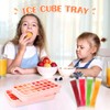 Ice Cube Freezer Tray (Pink)