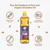 24 Mantra Unrefined Groundnut Oil/Moongphali Ka Tel- 100% Organic |