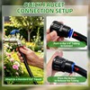 2 Pack Faucet Adapter 3/4" to 3/8" Quick Connect Drip