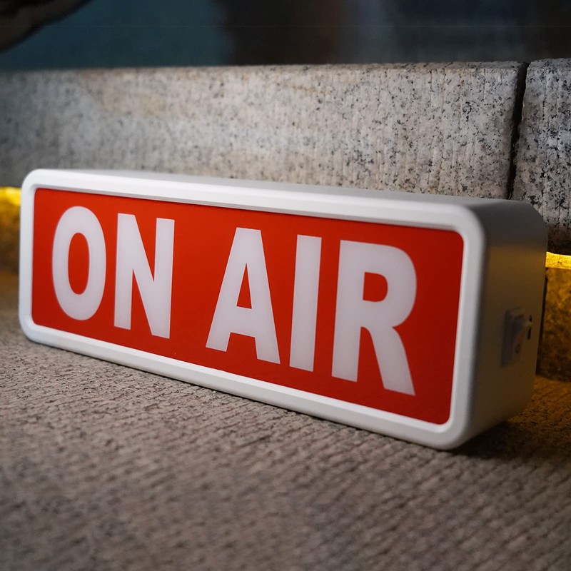 ON AIR Light Sign Recording Sign Studio Warning Signfor (Studio/Home