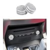 HHLOU Bling Audio Volume Knob Cover Crystal Interior Multimedia Volume