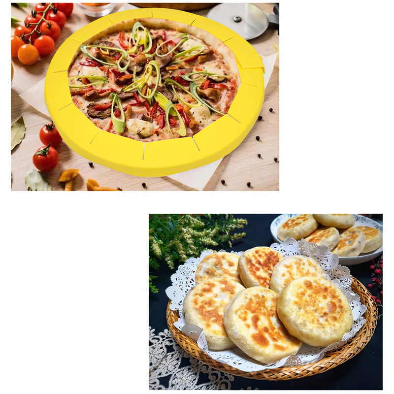 2 Pack Pie Crust Shield Adjustable Bake Crust Protector,Pie Kitchen