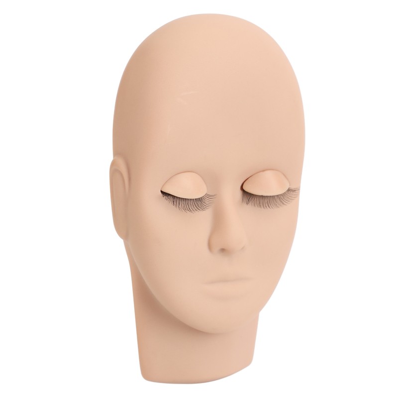 Lash Mannequin Head Makeup Eyelash Extension Practice Doll Head with