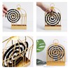 Floatdream 2 pieces creative mosquito coil holder, metal mosquito coil
