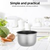 STOBAZA Nonstick Electric Pressure Cooker Inner Pot Replacement Aluminum Alloy