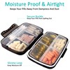Travel Pill Organizer Large Portable Moisture Proof Vitamin Case, Fullicon