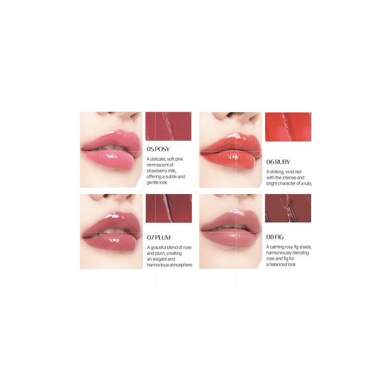 Ziggs Ultra Shine Lip Balm 11 colors 7.Plum / 직스