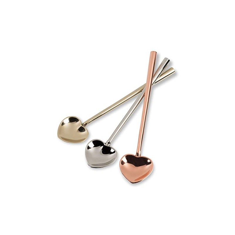 Heart Small Spoon-Gold