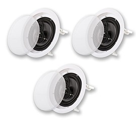 Acoustic Audio CS-IC83 in Ceiling 8" Home Theater 3 Speaker Set 3 Way 1050 Watt CS-IC83-3S