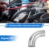 TUCKBOLD 102mm/4"OD 90 Degree Bend 6061 Aluminum Alloy Tube Intercooler
