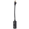 Ethernet Splitter Practical Stable Reliable Durable Black CAT8 Network Cable