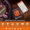 500FT Digital Meat Thermometer with Multy Probes Bluetooth Kitchen Thermometer