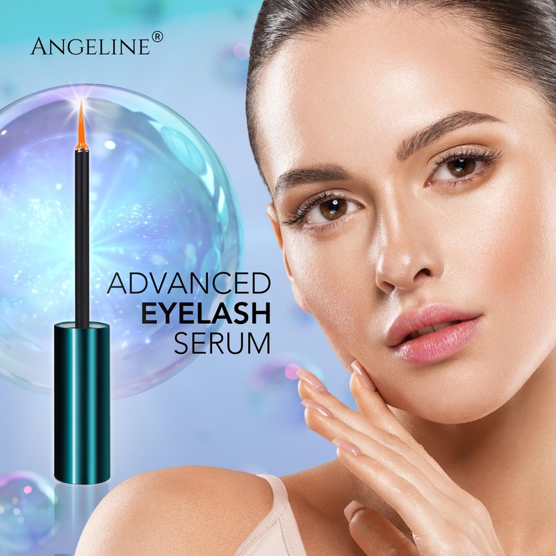Eyelash Serum without Hormones, Lash Serum: 5 ml, Natural Hormone-Free