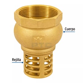 Foset PICHA-2 Pichancha with brass grid 2"