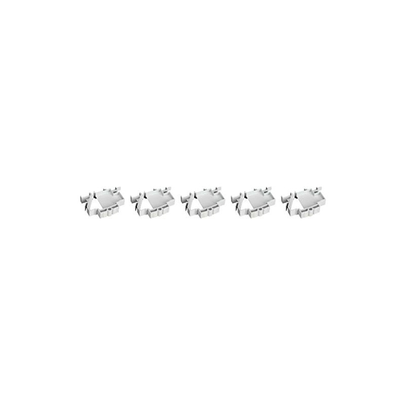 Pack of 5 X Hager JK01B Blank Inserts for Hager