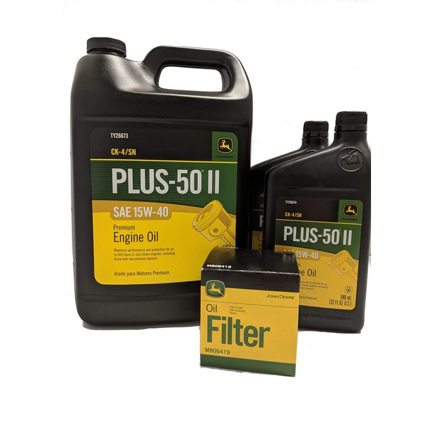 John Deere John Deere Original Equipment Oil Change Kit Filter
