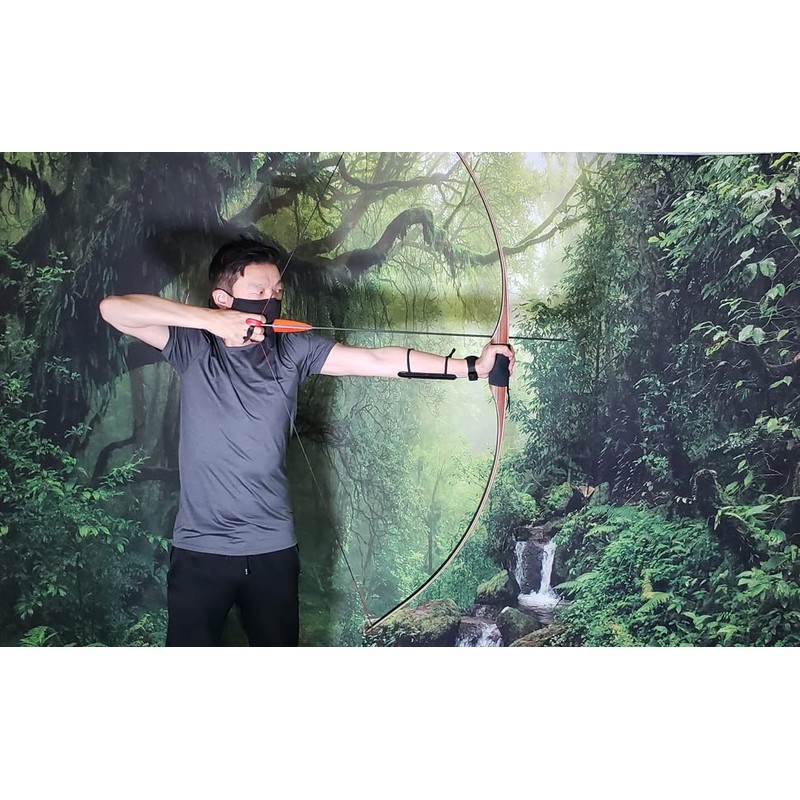 SAS Pioneer 68" Longbow Traditional Wood Long Bow Archery Target