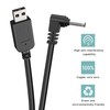 Radar Detector Cable, USB toDC3.5 Plug Cable,Replacement Power Cable of