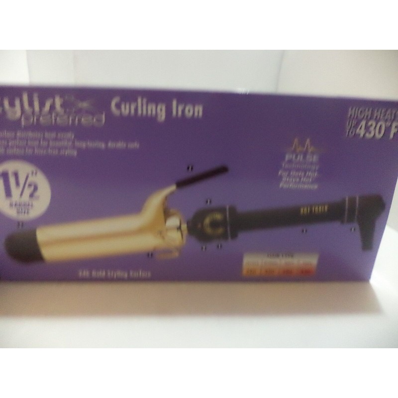 Hot Tools Professional 1102 Curling Iron / Multi-Heat Control, Big