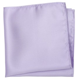 ZENXUS Solid Pocket Square for Men, 40 Lilac Lavender, Adult
