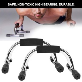 Push Up Bars, Workout Stands Gym Exercise Equipment Fitness Handstand Bars with Ergonomical Handle & Non Slip for Men & Women Floor Workouts