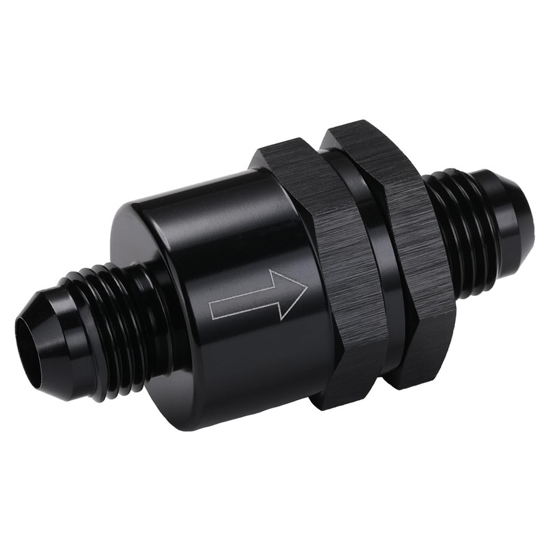 Podavelle 6AN Non Return One Way Inline Check Valve Fitting