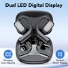 Open Ear Earbuds, Wireless Bluetooth 5.4 Ear Buds with Big