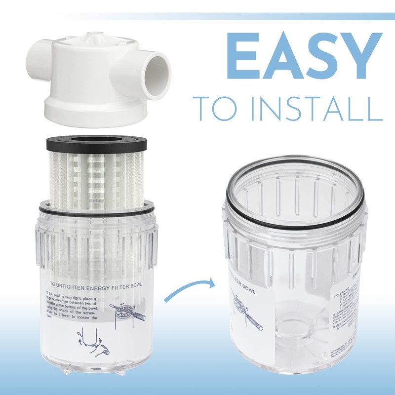 ANTOBLE R0373500 Energy Filter Bowl with O-Ring Replacement Kit for