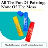 The Pencil Grip Kwik Stix Solid Paint Pens, Tempera Paint