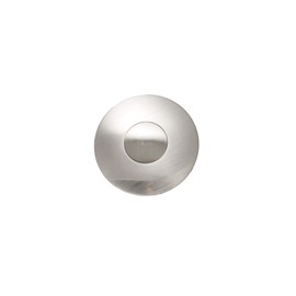 Plumb Pak Keeney K820-75BN Universal Push Button Bathroom Sink Drain with Overflow-Brushed Nickel