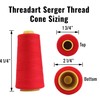 Threadart Polyester Serger Thread - 2750 yds 40/2 - Navy