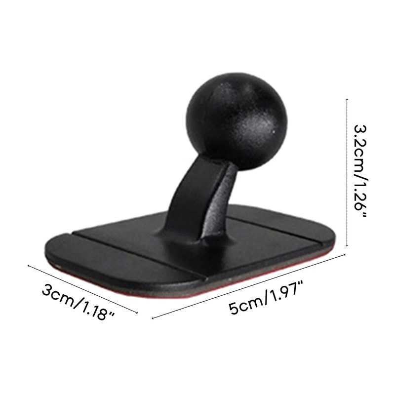 IOOOFU Car Cellphone Holder Dashboard Mount 17mm Ball Head Stand