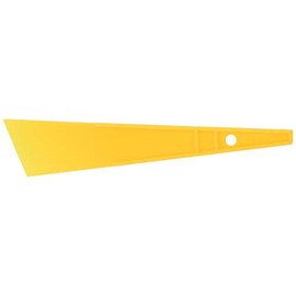 BIGMAN PH-20 Plastic Spatula, Orange 1.6 inches (40 mm)