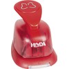 HEYDA Motif hole punch horse, small, colour: red
